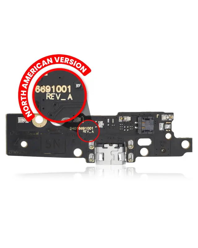 Dock de charge pour Motorola Moto E4 (XT1764 / XT1767 / XT1768 / 2017) (US Version / Rev_A)