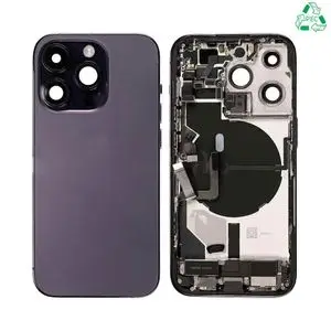 Coque de Réparation Complète Aftermarket (PIEC) Apple iPhone 14 Pro Max Violet Intense