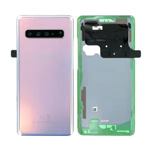 Cache Arrière Premium Samsung Galaxy S10 5G G977 Crown Silver