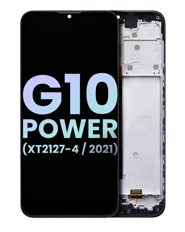 Écran LCD avec châssis pour Motorola Moto G10 Power (XT2127-4 / 2021) (origine, All Color)