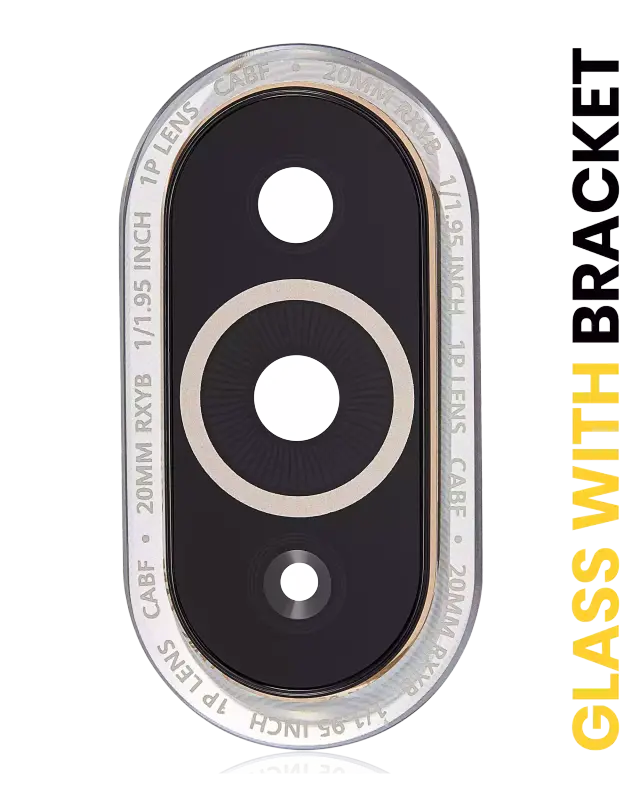Lentille de caméra arrière avec support pour Huawei Nova 10 Pro (argent)