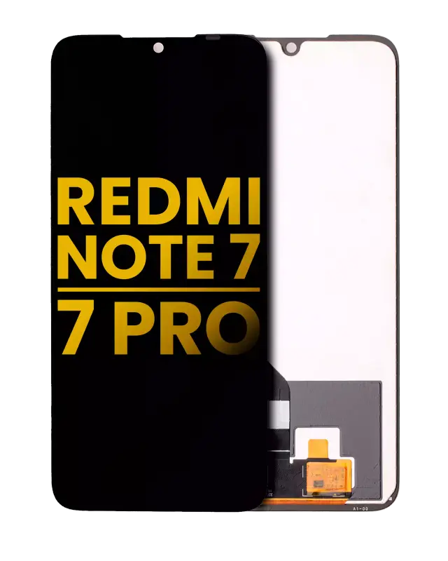 Écran LCD sans châssis pour Xiaomi Redmi Note 7 / 7 Pro (reconditionné, toutes couleurs)