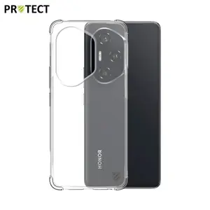 Coque Silicone Renforcée PROTECT pour Honor 300 Pro/300 Ultra Transparent