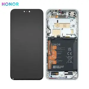 Bloc Écran Complet avec Châssis et Batterie Original Honor Magic 7 Pro 0235AMRP Breeze Blue