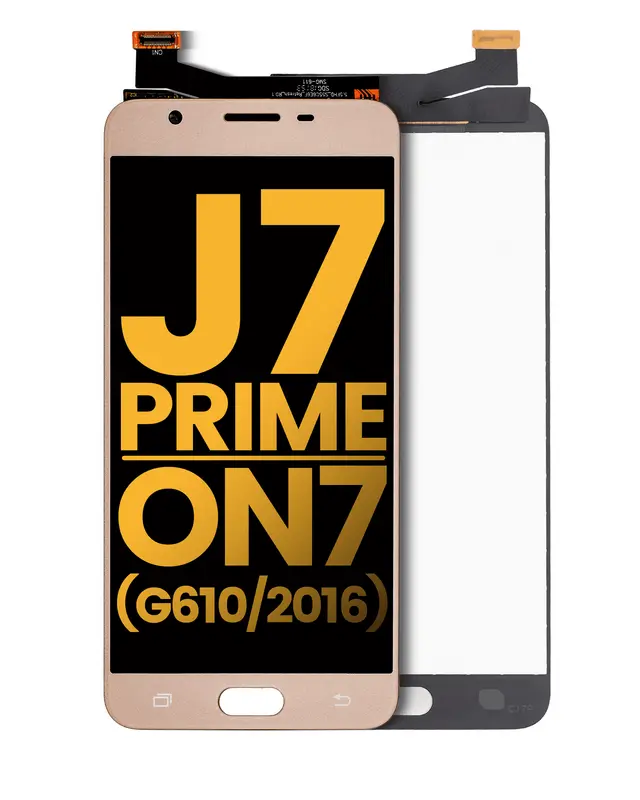 Écran LCD sans châssis pour Samsung Galaxy J7 Prime / On7 (G610 / 2016) (reconditionné, or)