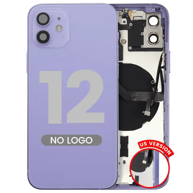 Châssis pour Apple iPhone 12 (version US, compatible premium, violet)