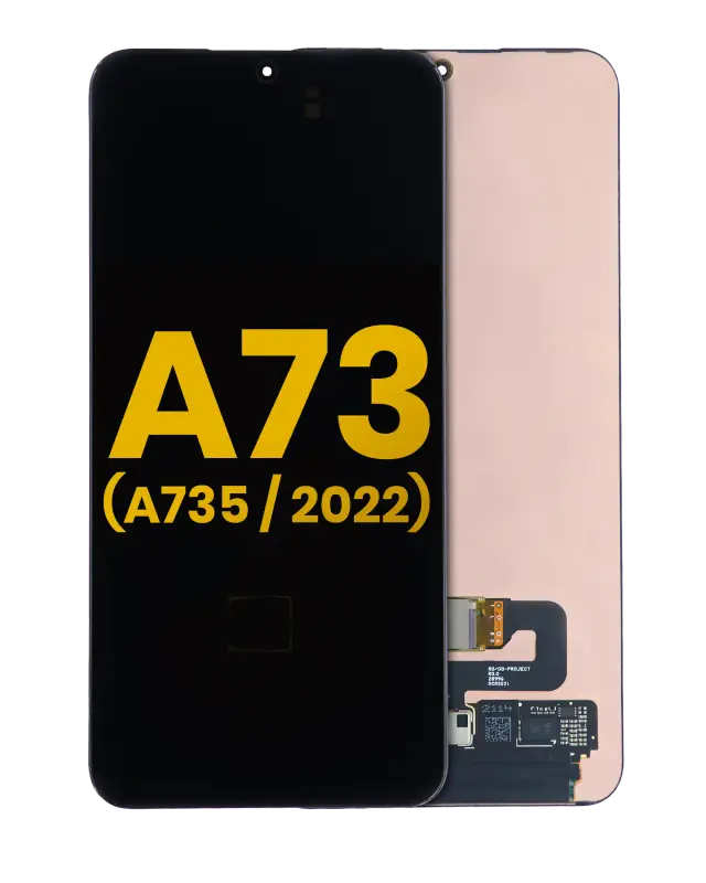 Écran OLED sans châssis pour Samsung Galaxy A73 (A735 / 2022) (reconditionné, toutes couleurs)