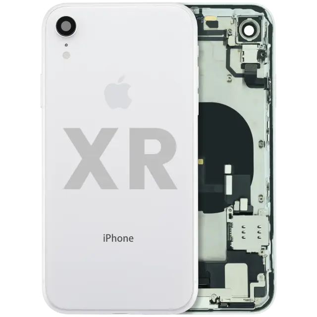 Châssis pour Apple iPhone XR (origine d'occasion — grade B, blanc) — réf. 107282226365