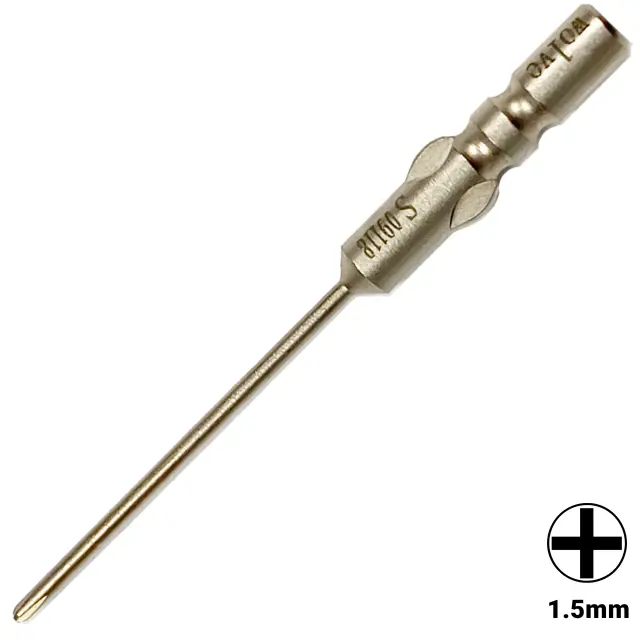 Embout d’origine de rechange pour tournevis multifonction Wolve Phillips 1,25 × 25 mm