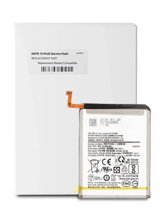 Batterie pour Samsung Galaxy Note 10 Plus (pack service origine)
