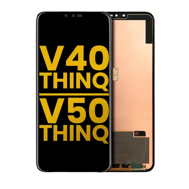 Écran OLED sans châssis pour LG V40 ThinQ / V50 ThinQ 5G (All Models, reconditionné, toutes couleurs)