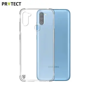 Coque Silicone Renforcée PROTECT pour Samsung Galaxy A11 A115 Transparent