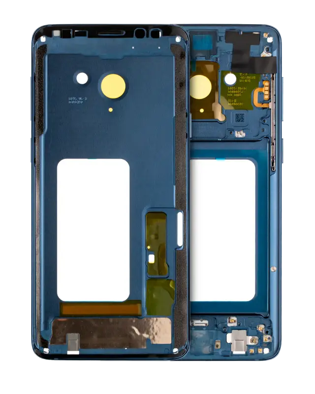 Châssis pour Samsung Galaxy S9 Plus (avec petits composants, Coral Blue Frame)