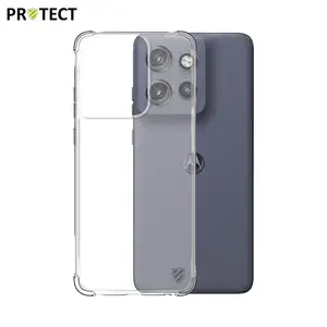 Coque Silicone Renforcée PROTECT pour Motorola Edge 50 Neo Transparent