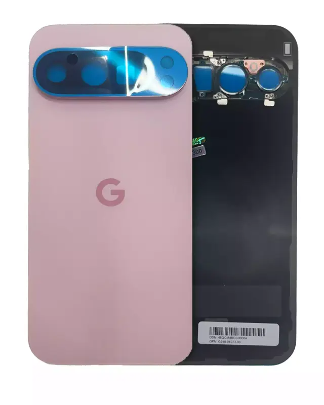 Vitre arrière pour Google Pixel 9 Pro (origine, Rose Quartz)