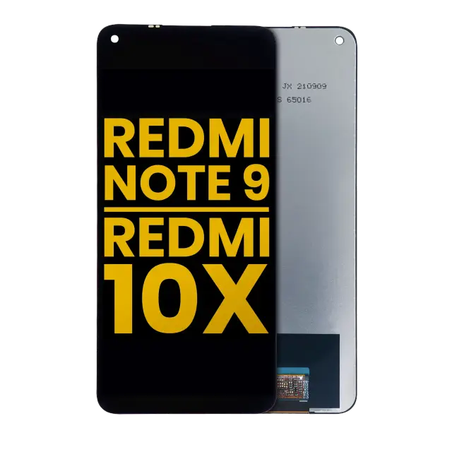 Écran LCD sans châssis pour Xiaomi Redmi Note 9 / Redmi 10x 4G (reconditionné, toutes couleurs)