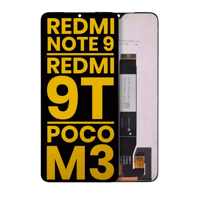 Écran LCD sans châssis pour Xiaomi Redmi Note 9 4G / Redmi 9T / Poco M3 / Redmi 9 Power (reconditionné, toutes couleurs)