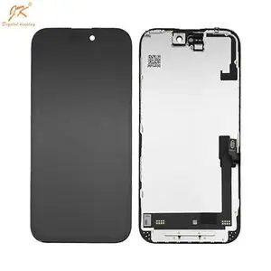 Écran Tactile Incell FHD LTPS Apple iPhone 16 (JK IC Removable COF) Noir