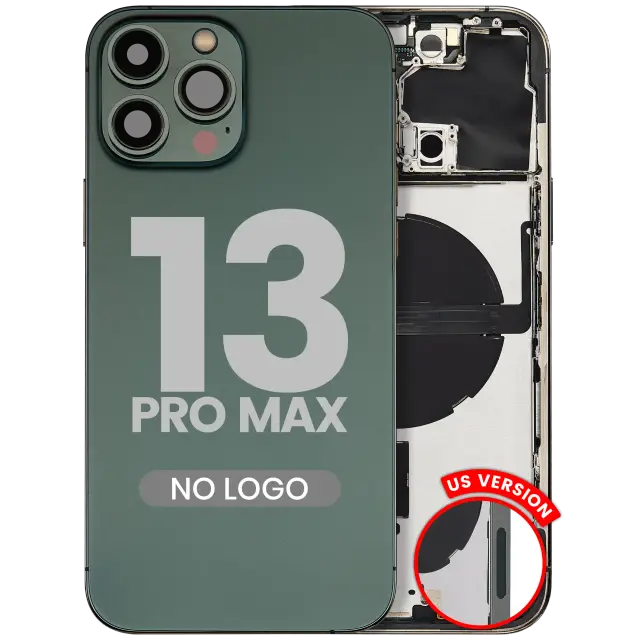 Châssis pour Apple iPhone 13 Pro Max (version US, compatible premium, Alpine Green)