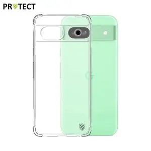 Coque Silicone Renforcée PROTECT pour Google Pixel 8a Transparent