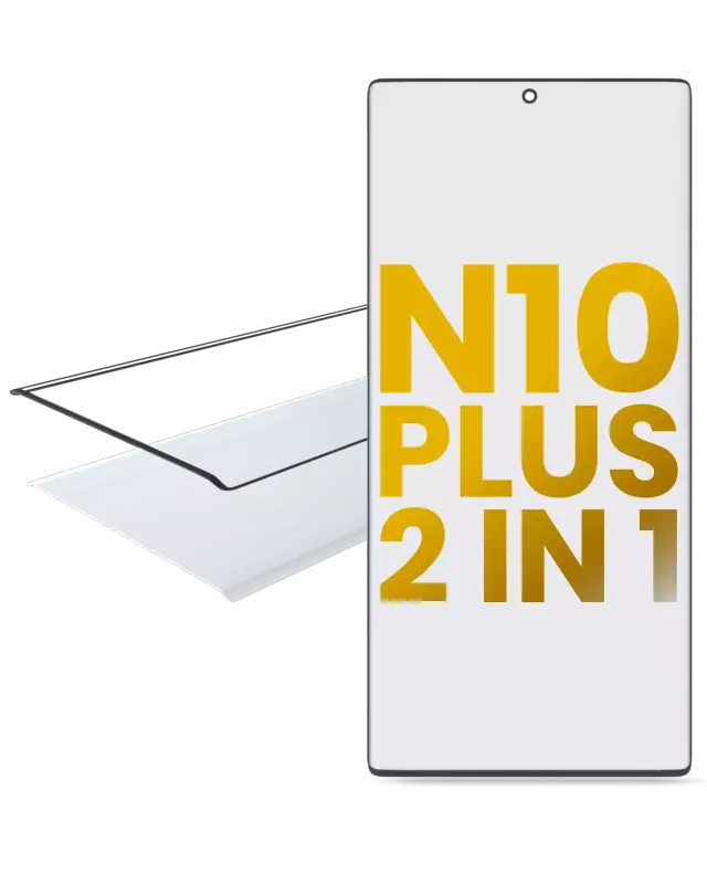 Vitre d’écran avec OCA pour Samsung Galaxy Note 10 Plus