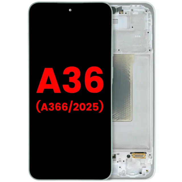 Écran OLED avec châssis pour Samsung Galaxy A36 5G (A366 / 2025) (Lime)