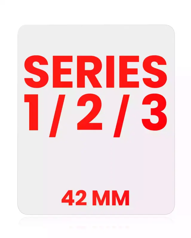 Film OCA pour Apple Watch Series 1 / 2 / 3 (42MM) (lot de 10)