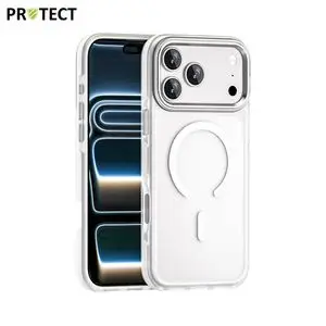 Coque de Protection MagSafe MS01 PROTECT pour Apple iPhone 17 Pro Max Blanc