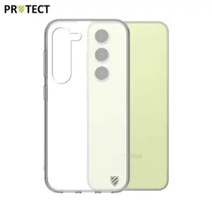 Coque Silicone PROTECT pour Samsung Galaxy S23 5G S911 Transparent