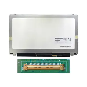 Dalle Ordinateur Portable 15.6" Slim HD (1366x768) LCD 60Hz Touchscreen, eDP 40pin Droite, sans Fixation 366mm