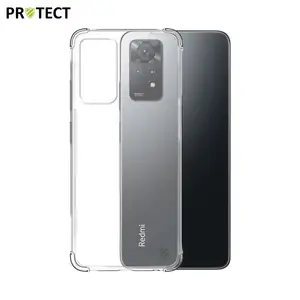 Coque Silicone Renforcée PROTECT pour Xiaomi Redmi Note 11 Pro 4G/Redmi Note 11 Pro 5G Transparent
