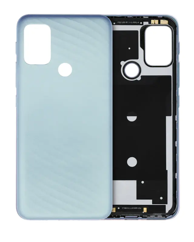 Vitre arrière pour Motorola Moto G10 Power (XT2127-4 / 2021) (Breeze Blue)