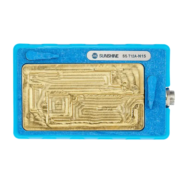 Module de préchauffage de carte mère Sunshine SS T-12 N15 pour série iPhone 15 — boîtier principal requis