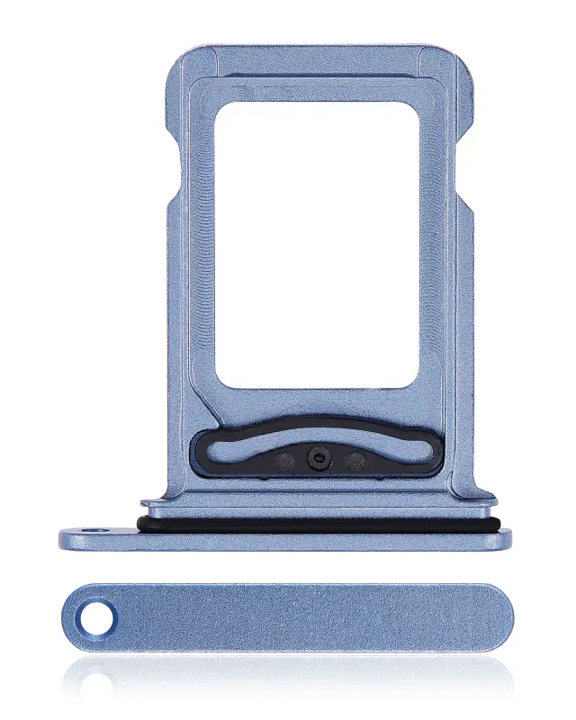 Tiroir double SIM pour Apple iPhone 14 / 14 Plus (bleu)