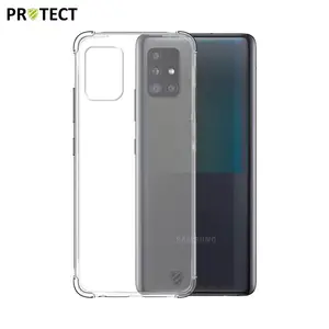 Coque Silicone Renforcée PROTECT pour Samsung Galaxy A51 5G A516 Transparent