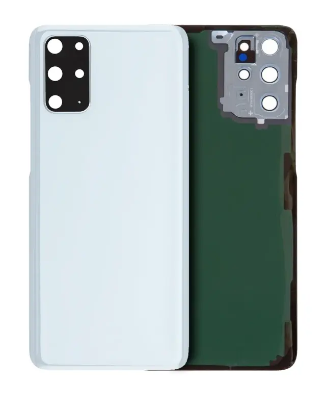 Vitre arrière pour Samsung Galaxy S20 Plus (pack service origine, Cloud White)
