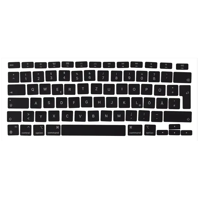 Jeu de touches pour Apple MacBook Air 13" A2337 (2020) (version allemande)