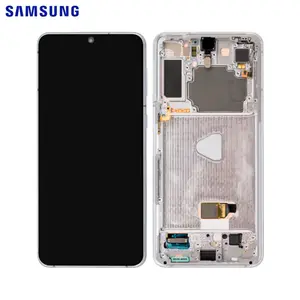 Écran Tactile Original Samsung Galaxy S21 Plus 5G G996 GH82-24553C GH82-24554C Phantom Silver
