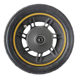 Roue Complète Segway-Ninebot Kickscooter MAX G30/Kickscooter MAX G30LE/Kickscooter MAX G30E II/Kickscooter MAX G2 E 10 Pouces avec Frein à Tambour (Max-11B)