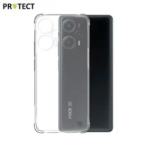 Coque Silicone Renforcée PROTECT pour Xiaomi POCO F5 5G Transparent
