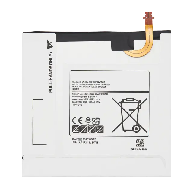 Batterie pour Samsung Galaxy Tab A 8.0" (2018) (T387)