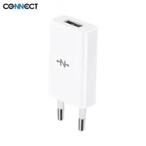 Pack Chargeur Secteur USB CONNECT MC-CB5W 5W Bulk x10 Blanc