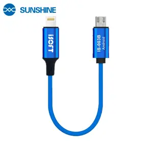 Câble de Transfert de Données Sunshine iSOFT IS003B Android MicroUSB vers iPhone