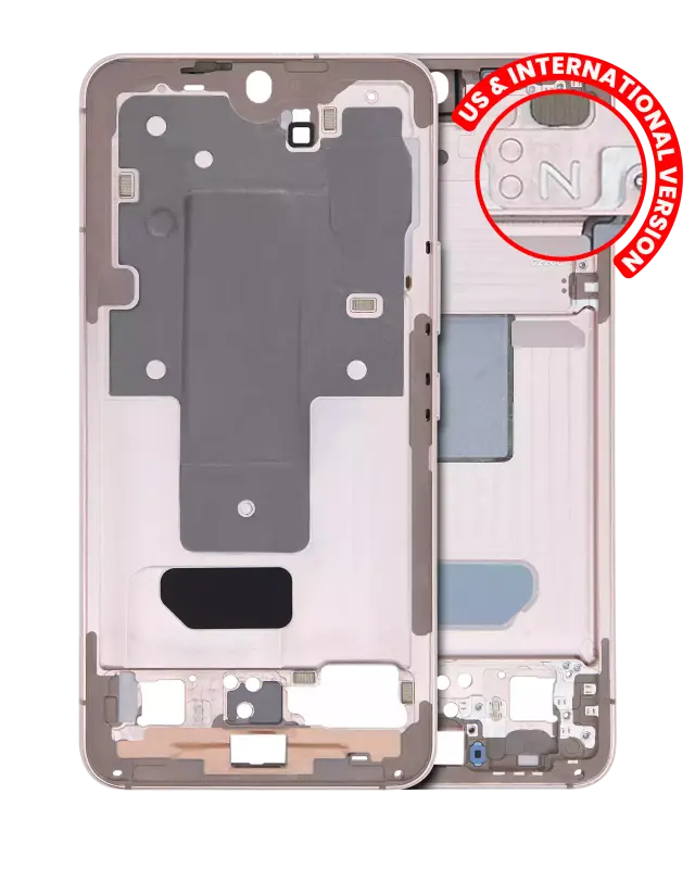 Châssis pour Samsung Galaxy S22 5G (version US & internationale, Pink Gold)