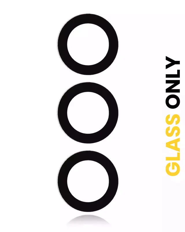 Lentille de caméra arrière avec adhésif pour Samsung Galaxy S24 5G (lot de 3, toutes couleurs)