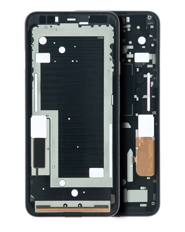 Châssis pour Google Pixel 4XL (Oh So Orange Power Button)
