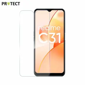 Verre Trempé Classique PROTECT pour Realme C31 Transparent