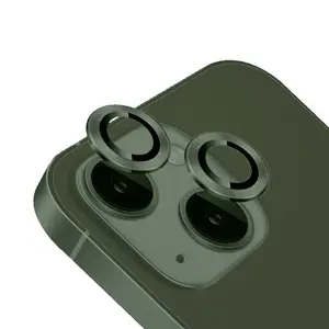 Protection Lentille Apple iPhone 13/iPhone 13 Mini (7) Vert Foncé