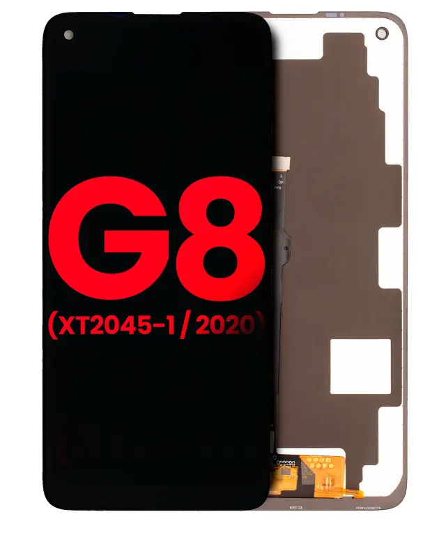 Écran pour Motorola Moto G8 (XT2045-1 / 2020) (Aftermarket Plus: Incell, noir)
