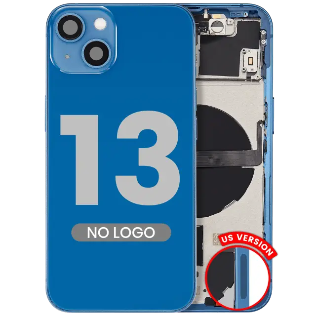 Châssis pour Apple iPhone 13 (version US, compatible premium, bleu)